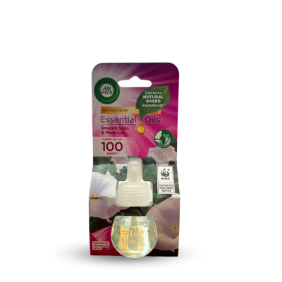 Air Wick náplň do elektrického difúzera - Smooth Satin and Moon Lily 19ml