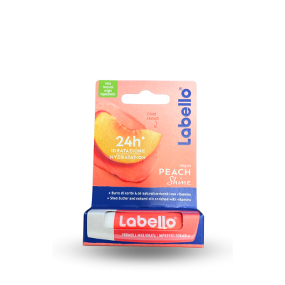 Labello lip balm - Peach Shine 4,8g