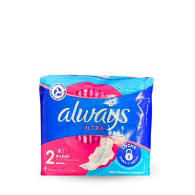 Always hygienické vložky - Ultra Super 8ks