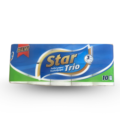 Star Trio toaletný papier 3 vrstvový 10ks