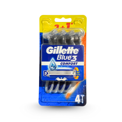 Gillette jednorázové žiletky Blue3 Comfort 4ks