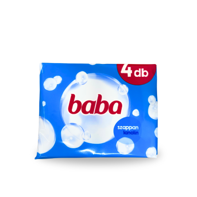 Baba tuhé mydlo - Lanolin 4x90g
