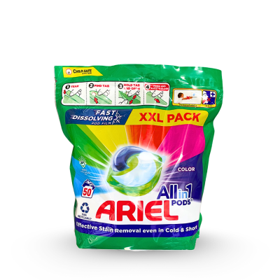 Ariel kapsule na pranie - All in 1 Color 50ks