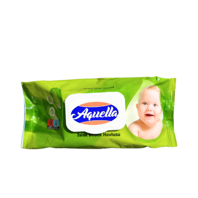 Aquella vlhčené utierky 120ks Aloe Vera