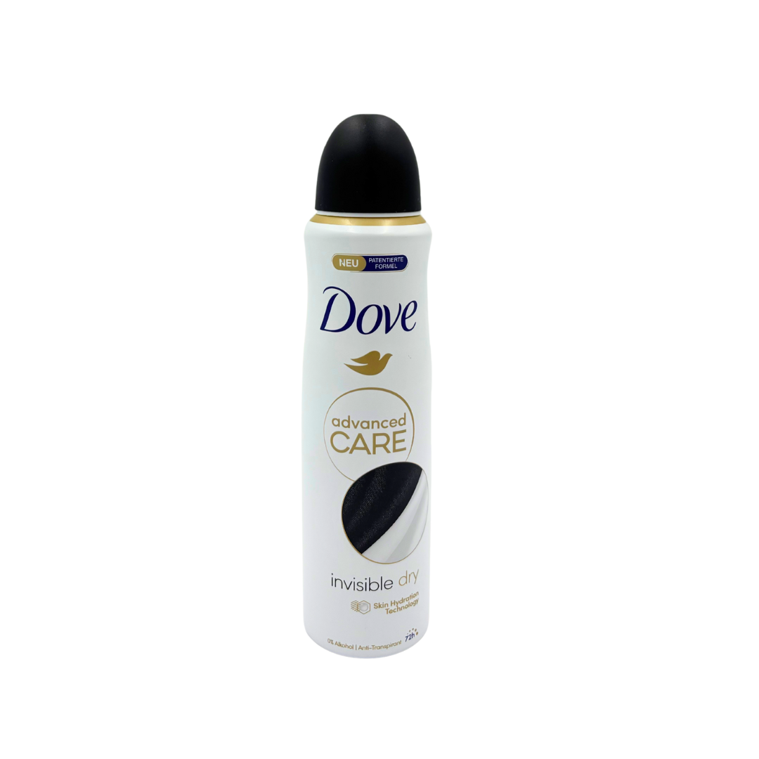 Dove sprejový dezodorant - Invisible dry 150ml