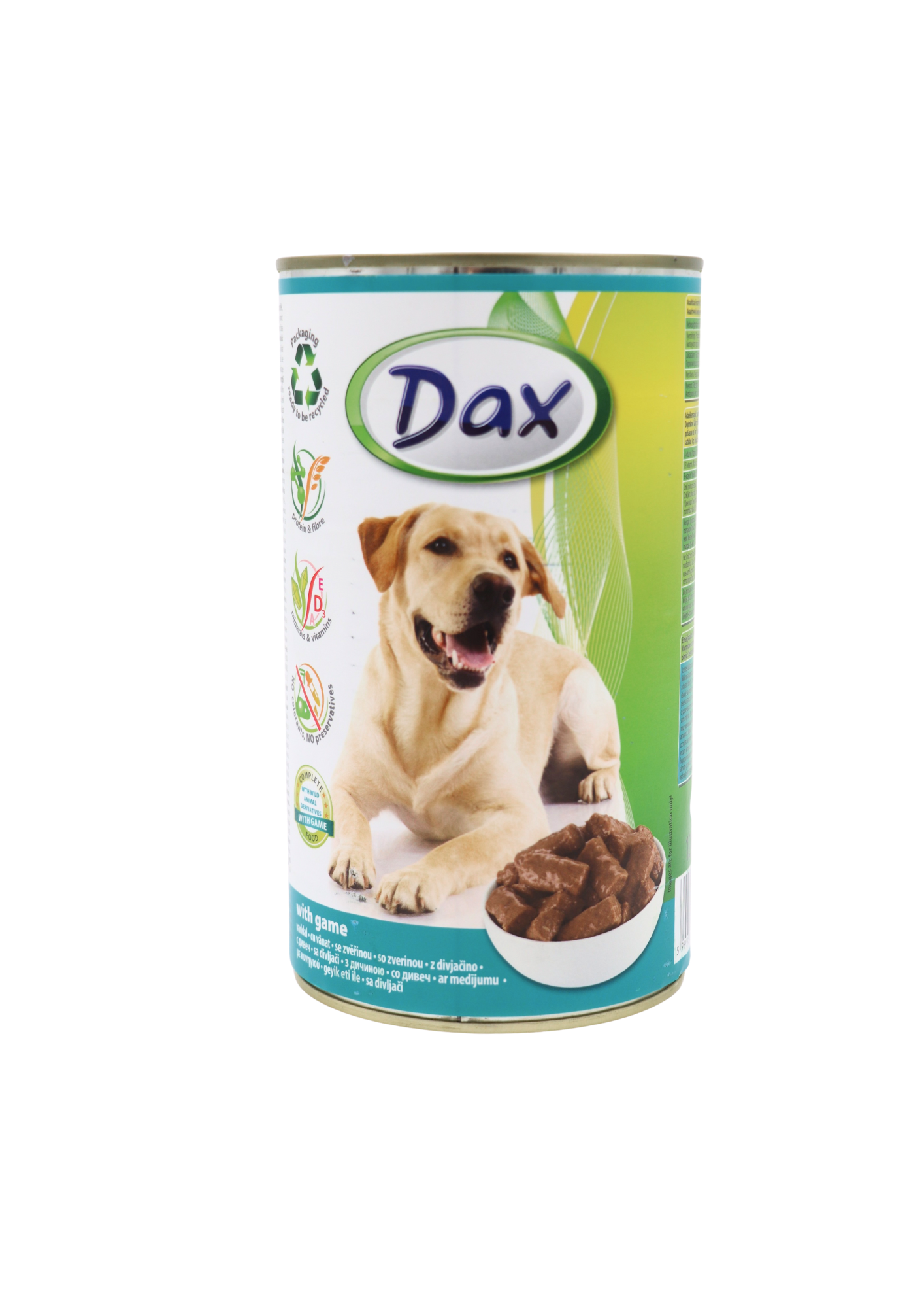 Dax konzerva pre psov divina 1240g