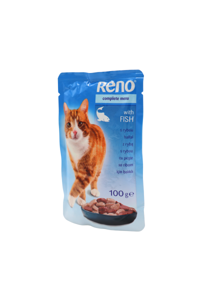 Reno kapsička pre mačky ryba 100g