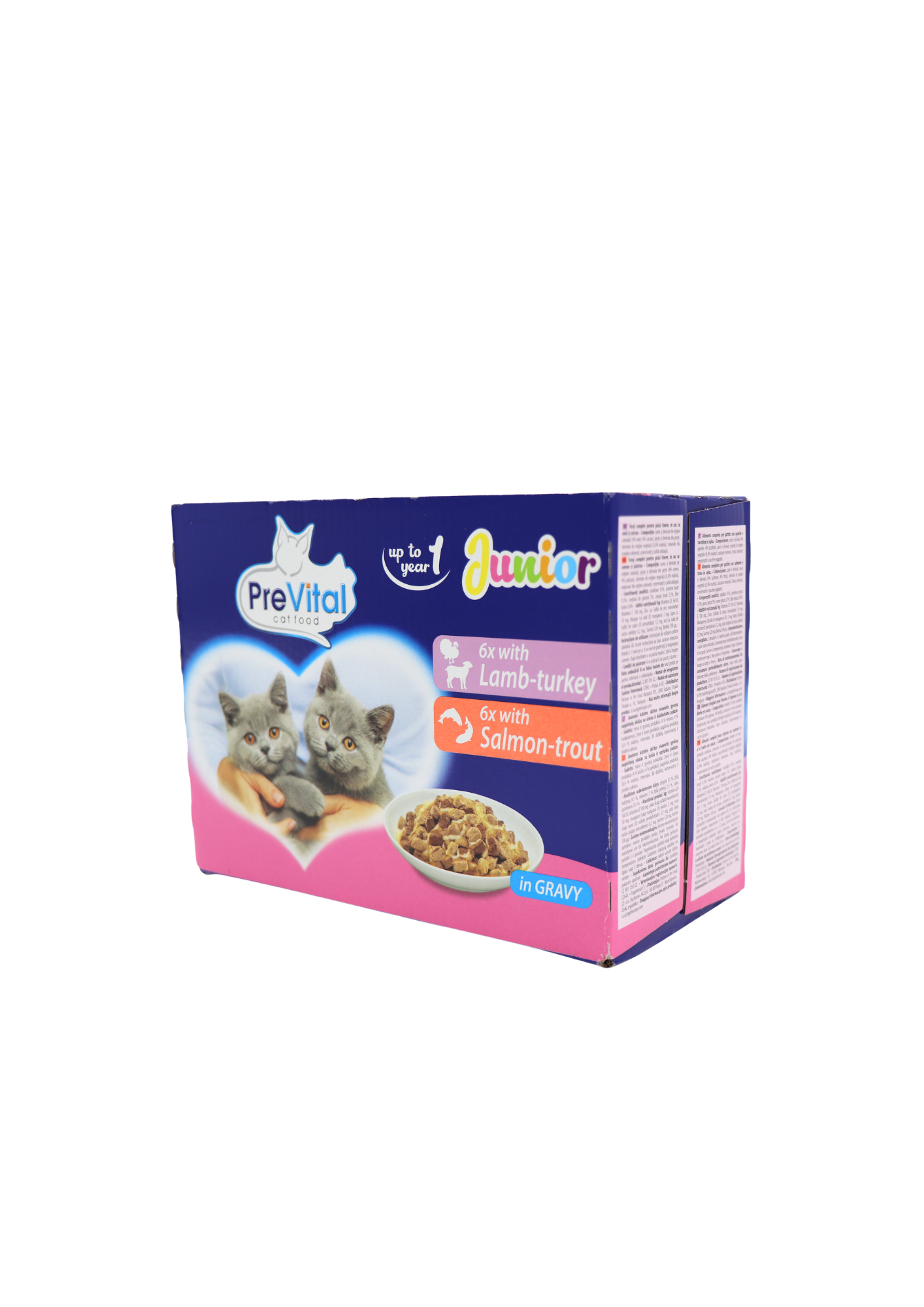 PreVital kapsička pre mačky Junior – 12×100 g