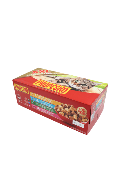 Propesko kapsičky pre mačky GIGA BOX mäso ryby 48x100g