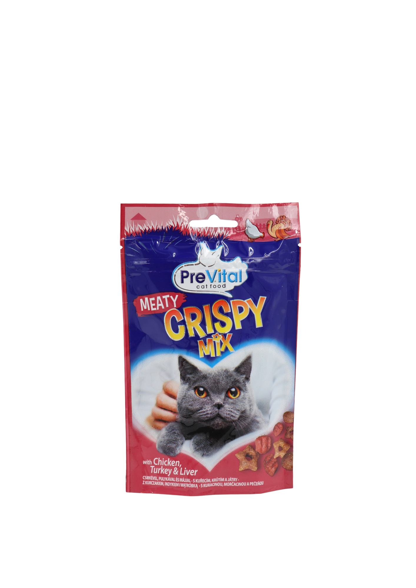 PreVital snack pre mačky mix 60g