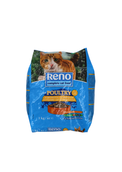 Reno granule pre mačky – Hydina 1 kg