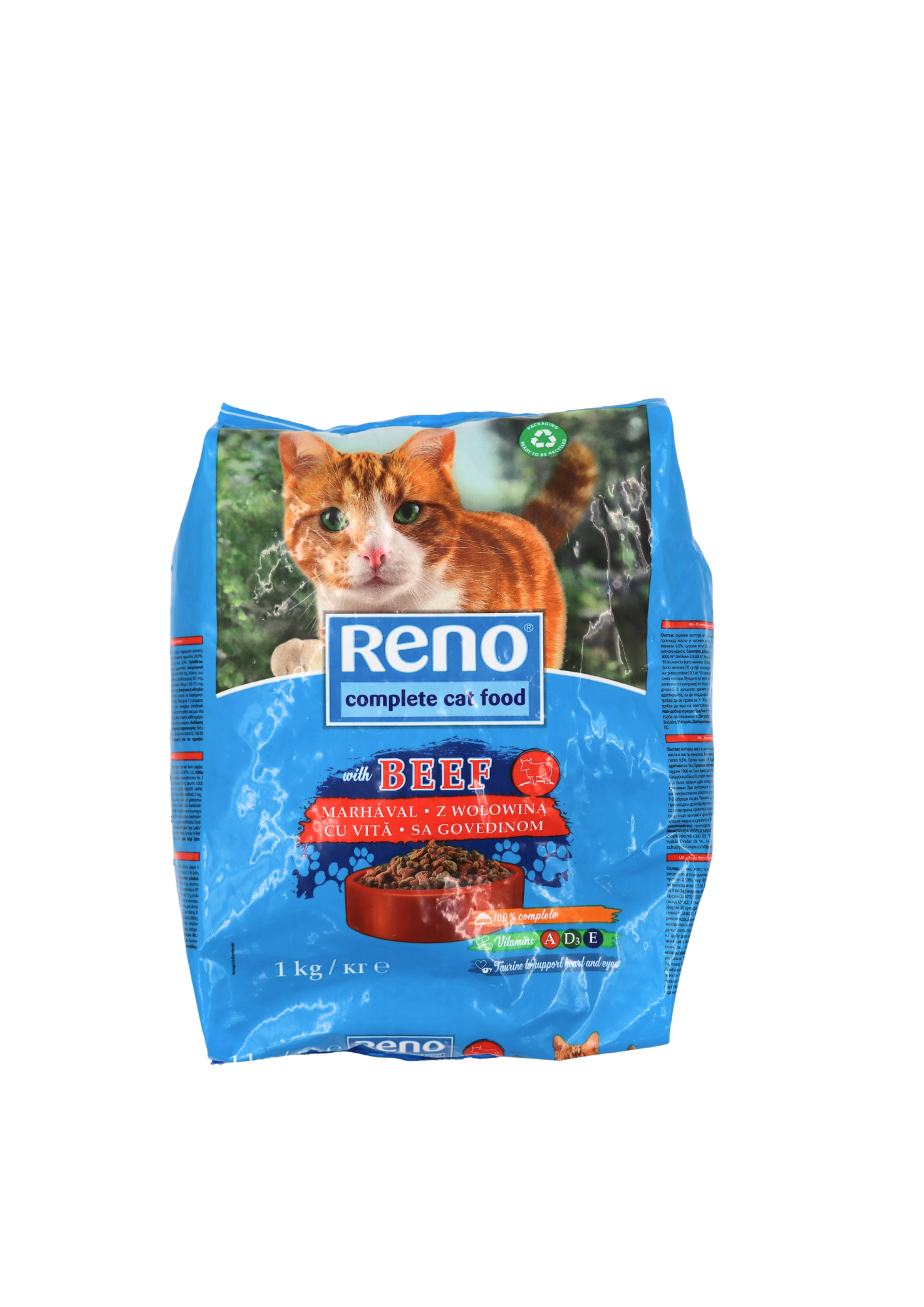 Reno granule pre mačky hovädzie 1kg