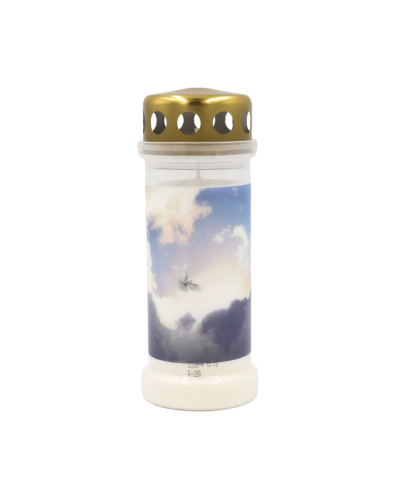 Bolsius Náhrobná sviečka s motívom Heaven (Doba horenia 70h)