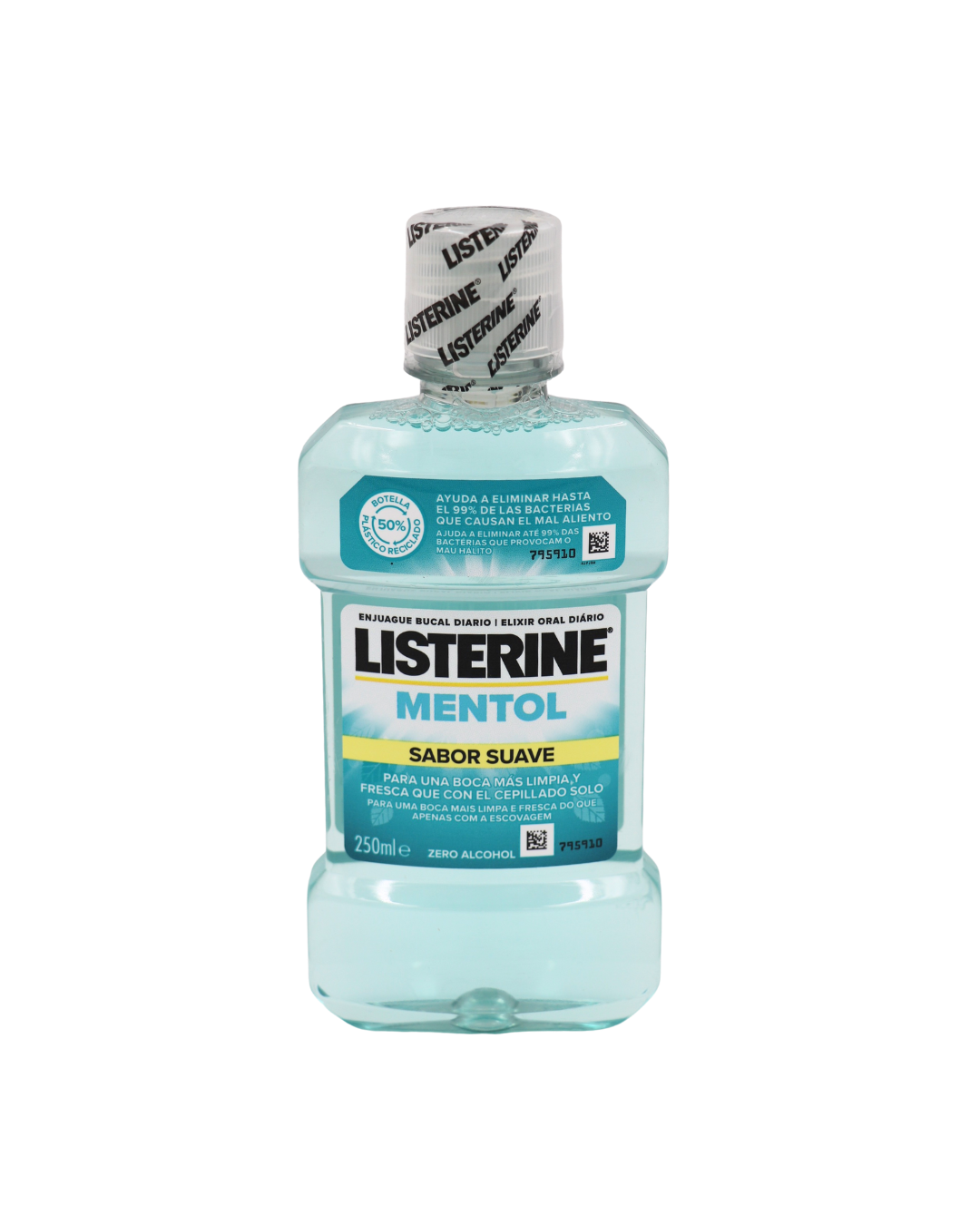 Listerine ústna voda 250 ml Mild and Minty