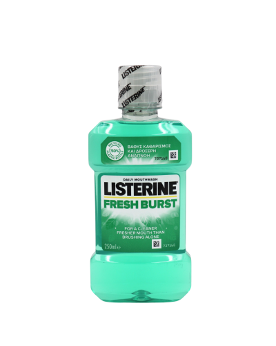 Listerine ústna voda 250ml Fresh Burst