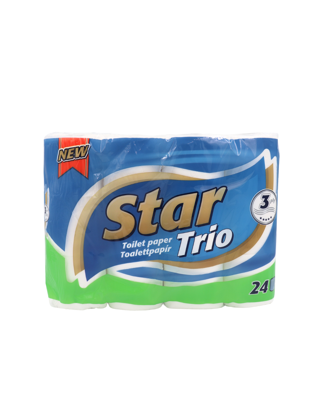 Star Trio toaletný papier 24kusov / 3 vrstvový