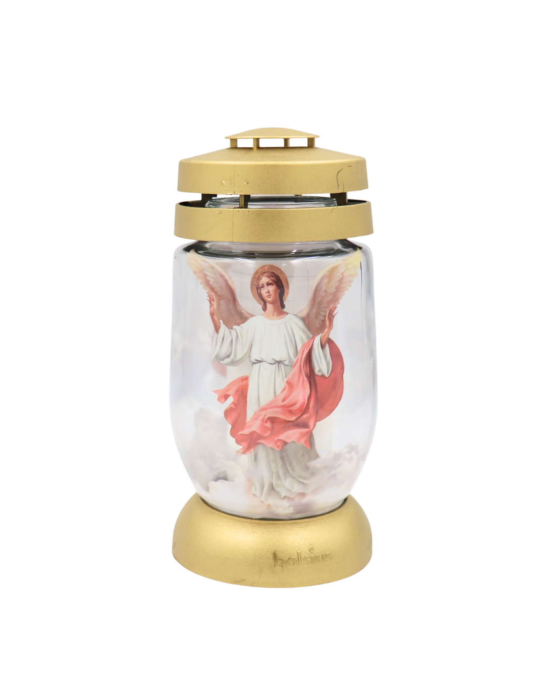 Bolsius sklenený kahanec Angel 36h