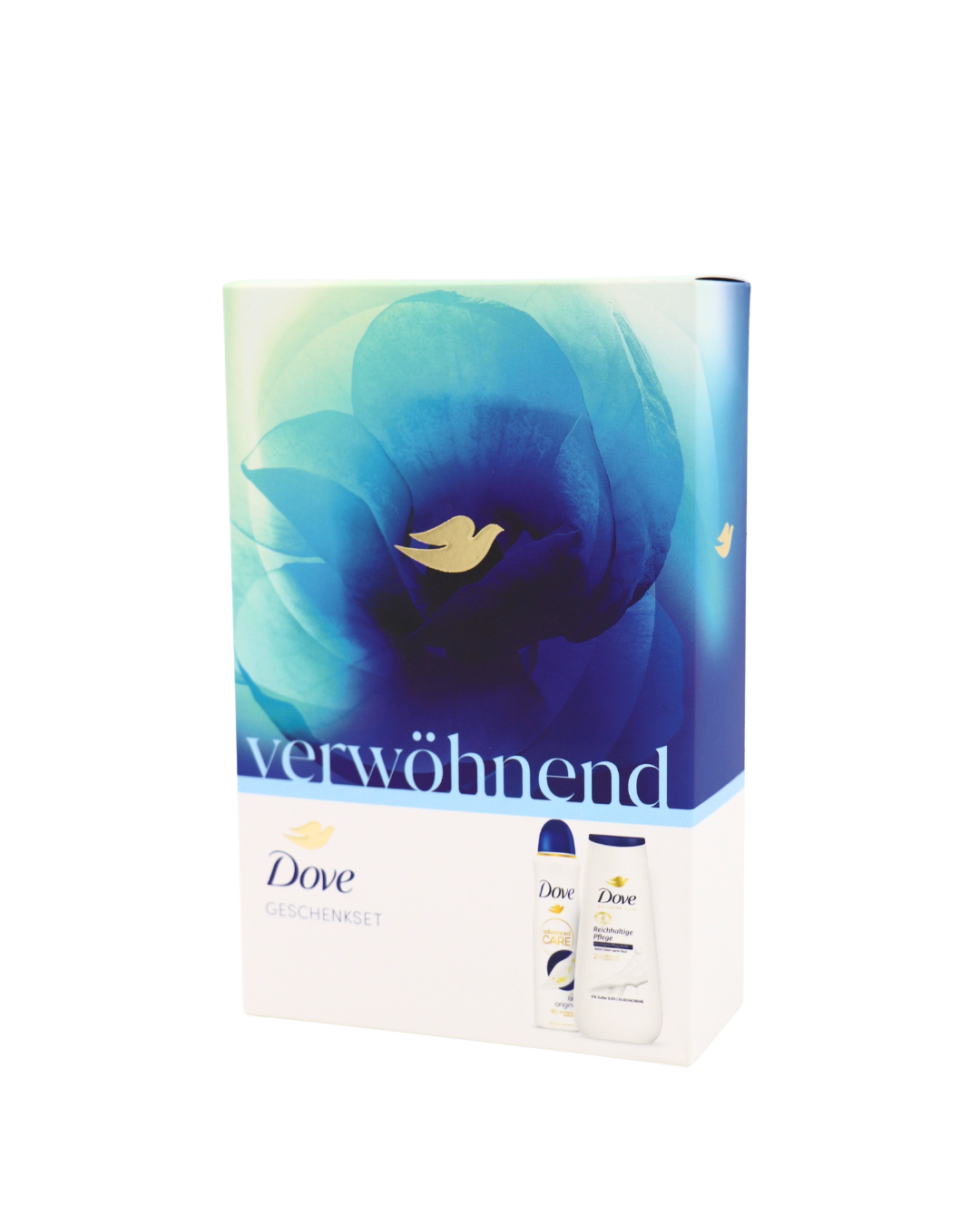 Dove darčekový balíček Nourish sprchový gél 225ml + Original deo 150ml