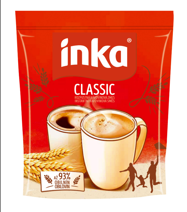 INKA 180g instantná bezkofeínová kávovina