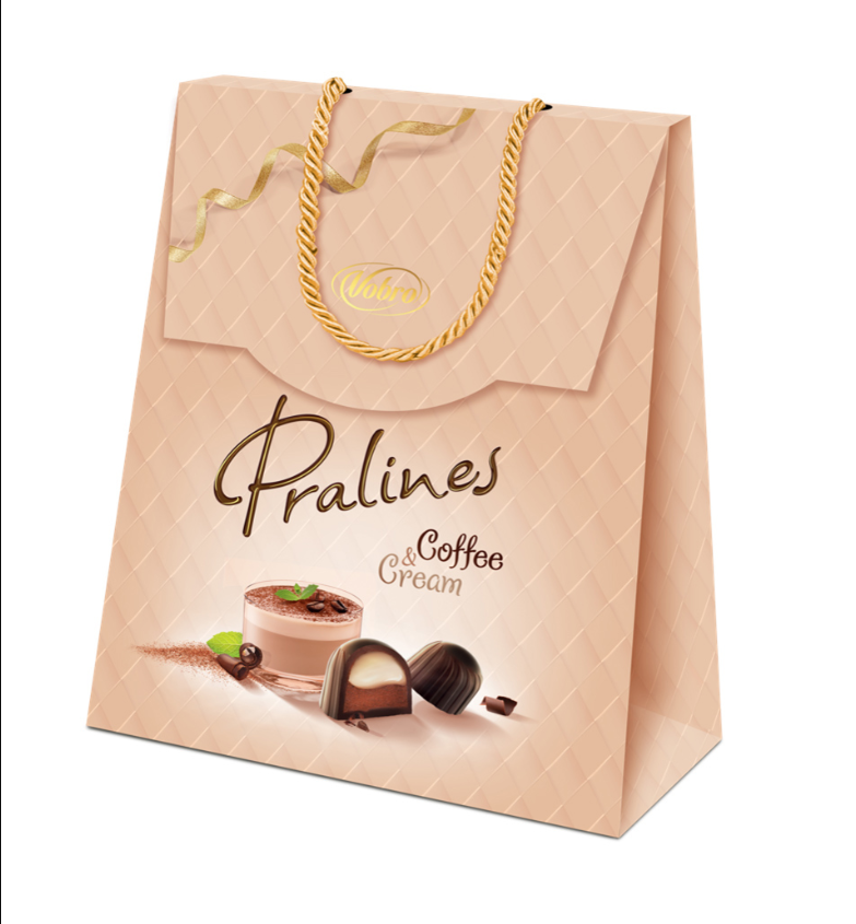 KABELKA COFEE & CREME 197g čokoládová bonboniéra smotanovo kávová