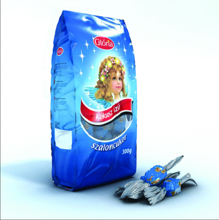 SALÓNKY KOKOSOVÉ v kakaovej poleve 300g (14ks kartón)