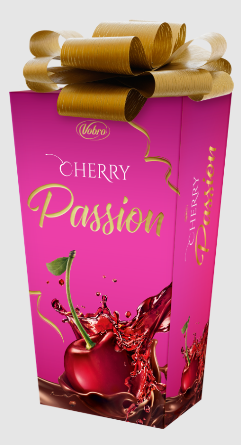 CHERRY PASSION + MAŠĽA 210g (RUŽOVÁ) (10ks/kartón)