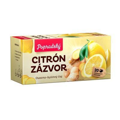 5196 Čaj ovocný Zázvor-Citrón 40g Fresh