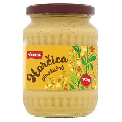 5184 Horčica plnotučná 350g Fresh sklo