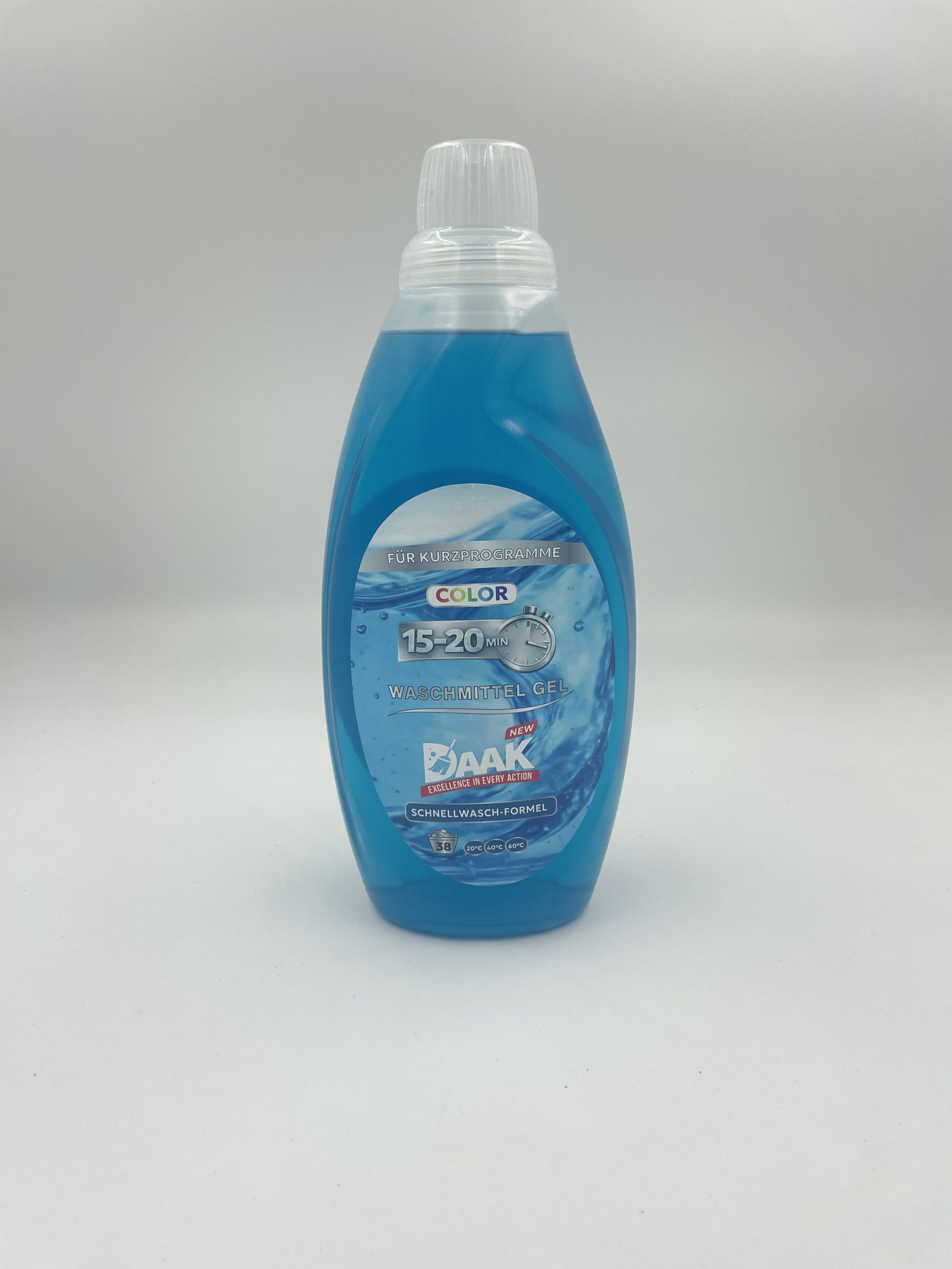 5388 Daak Prací gél - krátkodobé COLOR 1,52l