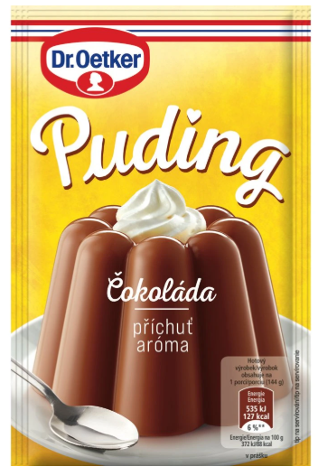 5312 Puding čokoládová príchuť 46g OETKER
