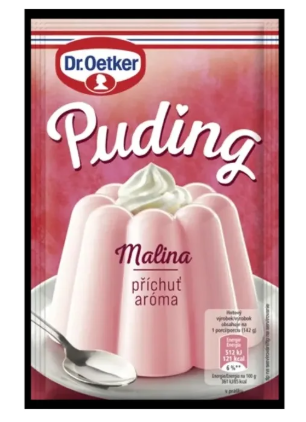 5310 Puding malinová príchuť 38g OETKER
